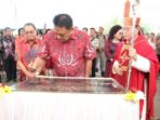 Diresmikan Uskup Rolly dan Gubernur Olly, Lolah Paroki ke-66