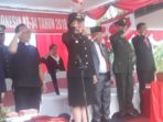 Jadi Irup Penurunan Bendera di Pineleng, Ini Pesan Kapolsek Shirley