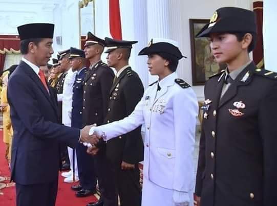 Recita Rambing, Taruni Pertama Perwira TNI Angkatan Laut RI Asal Sulut