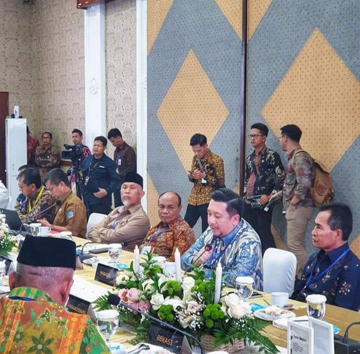 Wawali Mor Hadiri “Mayor Caucus” 2019 di Bogor