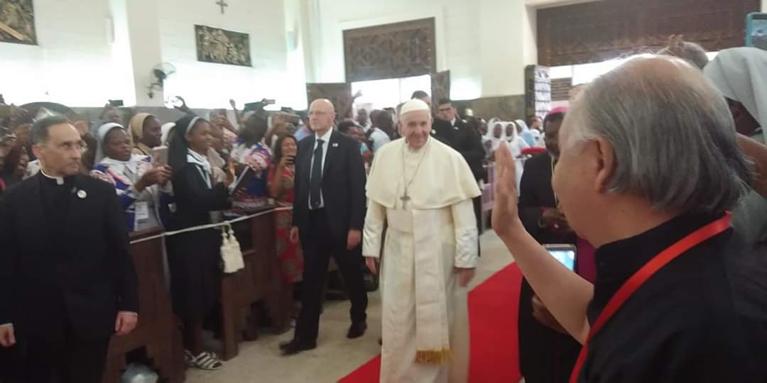 Pastor Mangkey Ungkap 3 Perjumpaan Sri Paus di Mosambik