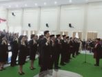 20 Anggota DPRD Tomohon Dilantik, Putra Walikota Terima Palu Sidang
