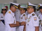 Jabatan ASOP Danlantamal VIII dan Danlanal Tolitoli Diserahterimakan