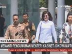 Tiba di Istana, Tetty “Geser” Olly di Kabinet?