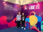 Cube Nata de Coco Satu-Satunya Usaha Startup dari Sulut di Pameran I3E