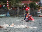 Dilepas Pangemanan, 42 Atlet Renang Berjibaku di Selat Lembeh