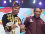 Lomban Terima Penghargaan Kota Layak Pemuda Kategori Utama