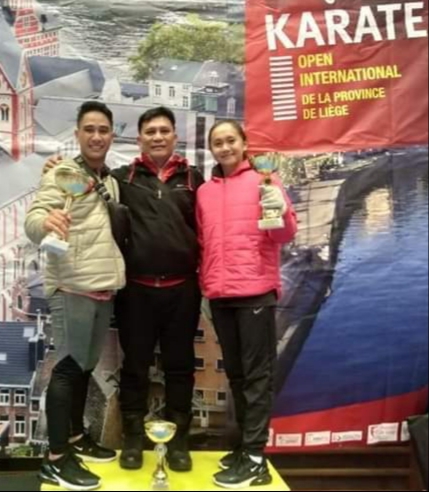 Raih Emas dan Perak, Dua Siswa Manado Pahlawan Indonesia di Kejuaraan Karate Dunia