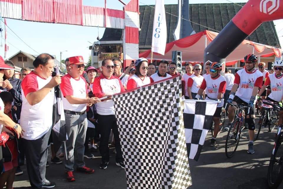 Bupati Minahasa Lepas Fun Bike GPPMP