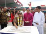 Bupati Roring Resmikan Gereja Kristus Raja Kembes