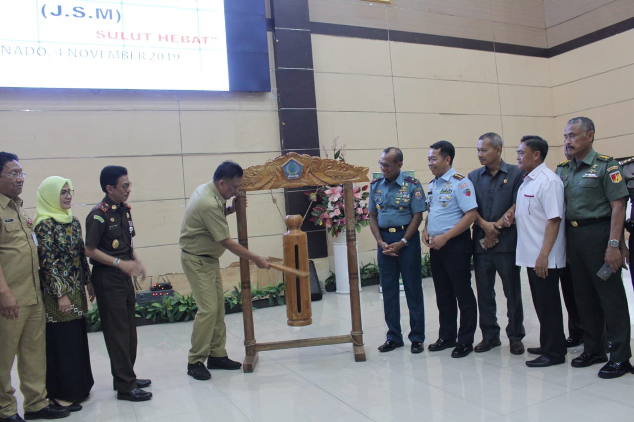 Digagas Kejati Sulut, Gubernur Olly Dukung Program Jaksa Sahabat Milenial