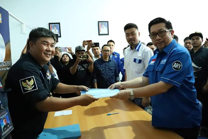 Resmi Mendaftar di Nasdem, MDB: Manado Makin Cerdas dan Hebat