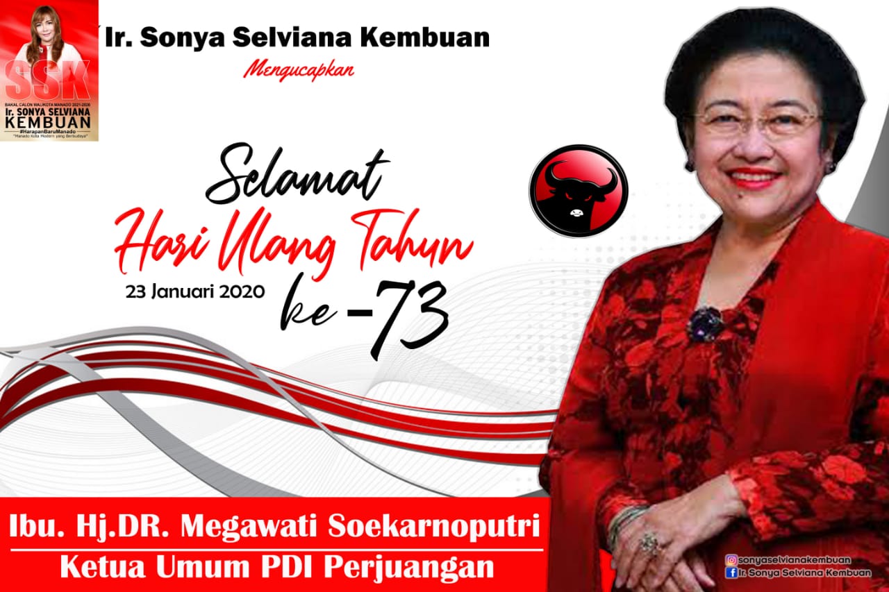 Ucapkan Selamat HUT ke Megawati, SSK: Ibu Mega Bukti Perempuan Bisa jadi Pemimpin