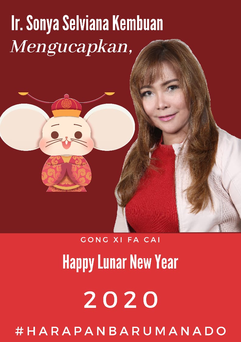 SSK: Gong Xi Fa Cai, Semoga Manado Berlimpah Berkat, Penuh Sukacita dan Damai Sejahtera