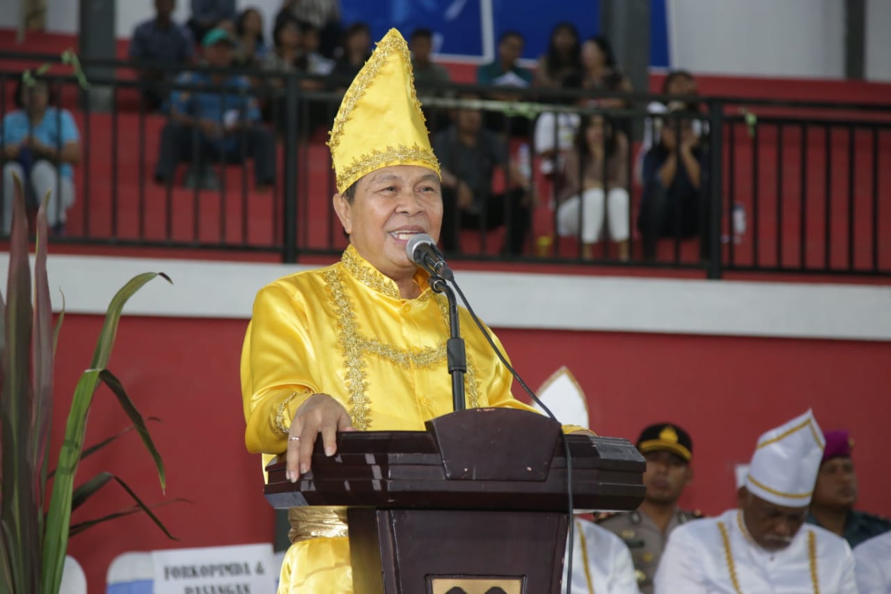 Pesta Adat Tulude Kota Bitung Spektakuler, Ini Kata Lomban