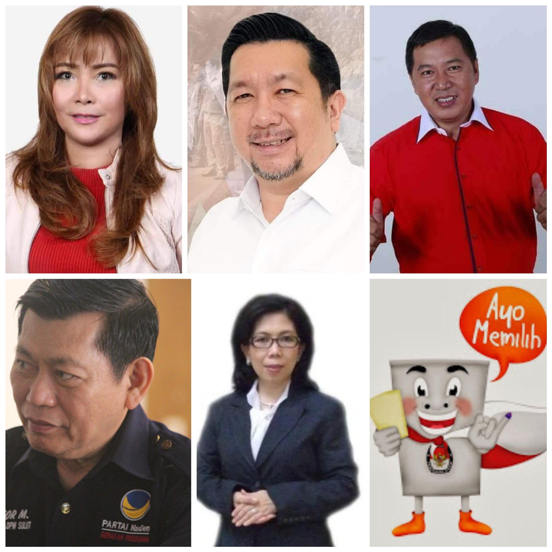 Ini 5 Kandidat Yang Berpeluang Besar Diusung Jadi Cawali Manado