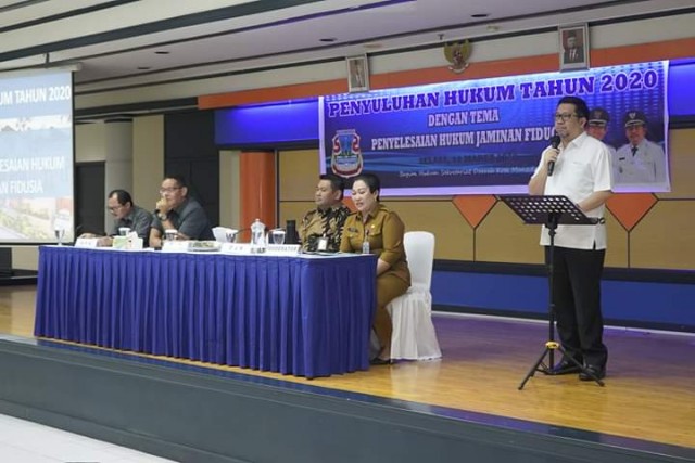 Buka Kegiatan Penyuluhan Soal Fidusia, Wawali Mor: Sudah Banyak yang Menyimpang