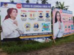 Perangi Covid-19, Baliho Himbauan VAP-SGR Menyebar di Masyarakat