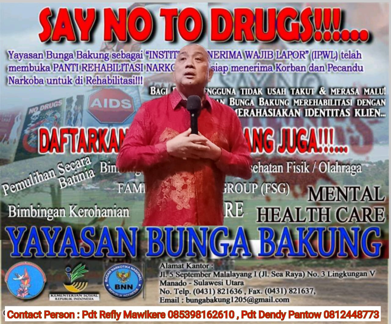 Miliki Panti Rehab, IPWL Yayasan Bunga Bakung Wujudkan Generasi Muda Tanpa Narkoba