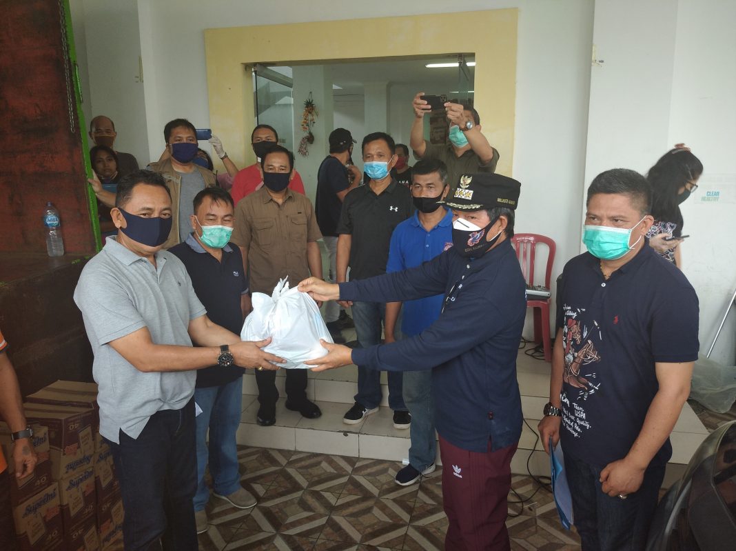 GSVL-Mor Turun Langsung Kawal Penyaluran Bansos Penanggulangan Covid-19