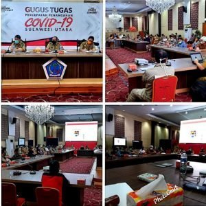 Pembatasan Orang Keluar Masuk Manado Dikritisi di Rakor Gugus Tugas Covid-19 Sulut