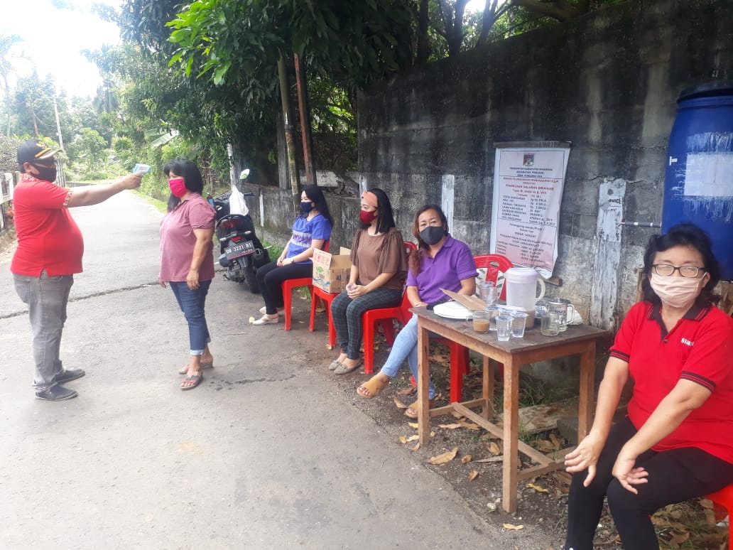 Perangkat di Desa Ini Fokus Awasi Pintu Masuk