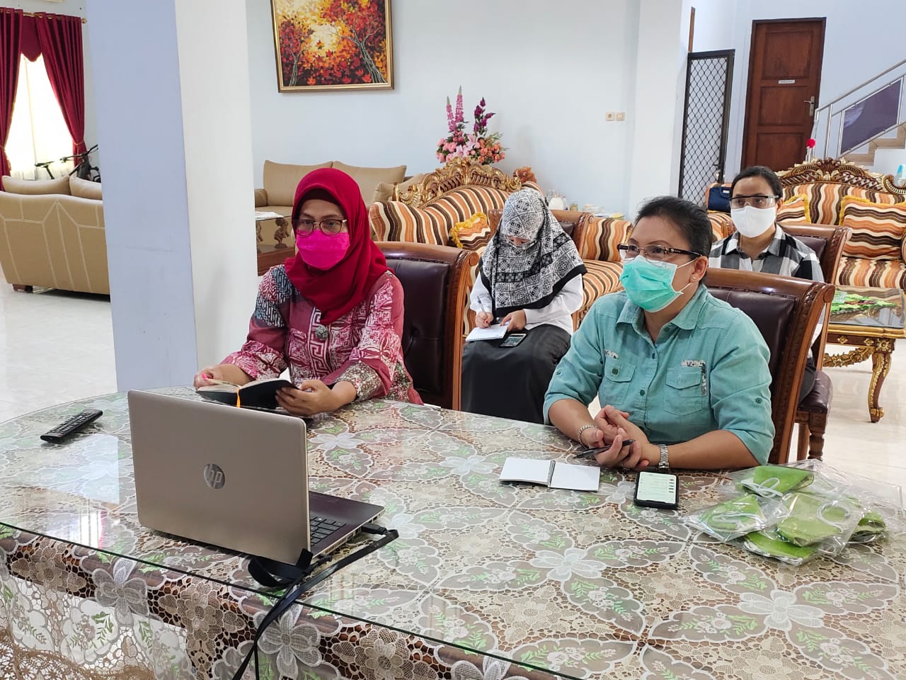 Ketua IAD Wilayah Sulut Ikut Vicon dengan Ketua Umum IAD Pusat Kejagung