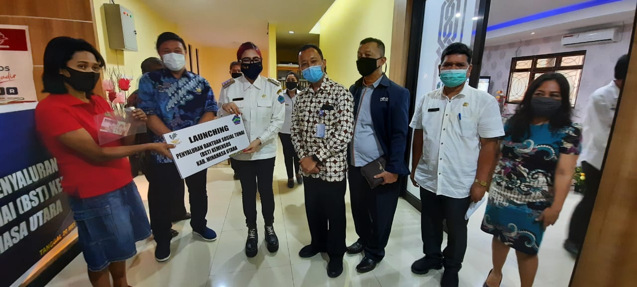 Pemkab Minut Lounching BST Kemensos.