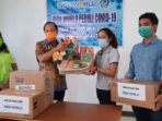 PT Indo World Salurkan Bantuan Alkes dan APD, Dukung Pemkot Bitung Berantas Covid-19