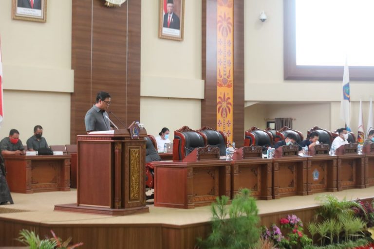 Hadiri Rapat Paripurna DPRD Sulut; Wagub Sebut Realisasi APBD 2019 Lampaui Target