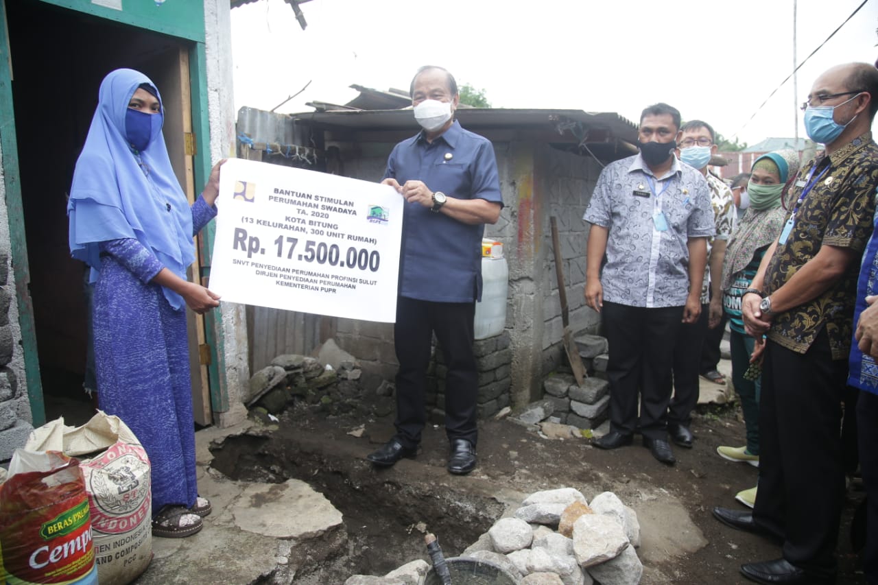 Walikota MJL Hadirkan 300 Rumah Layak Huni, Warga Bersyukur