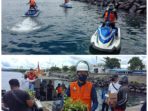 Pakai Jetsky, Walikota GSVL Sambangi Bunaken Kepulauan Bawah Bibit Rica dan Jagung