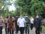 Kunker di Nanusa, E2L Sosialisasi “New Normal” Dan Salurkan Bansos
