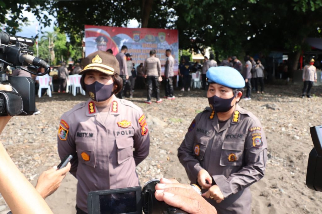 Dua Polwan di Polda Sulut Berpangkat Kombes