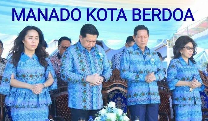 Sore Ini, Walikota GSVL Deklarasikan “Manado Berdoa Manado Sembuh”