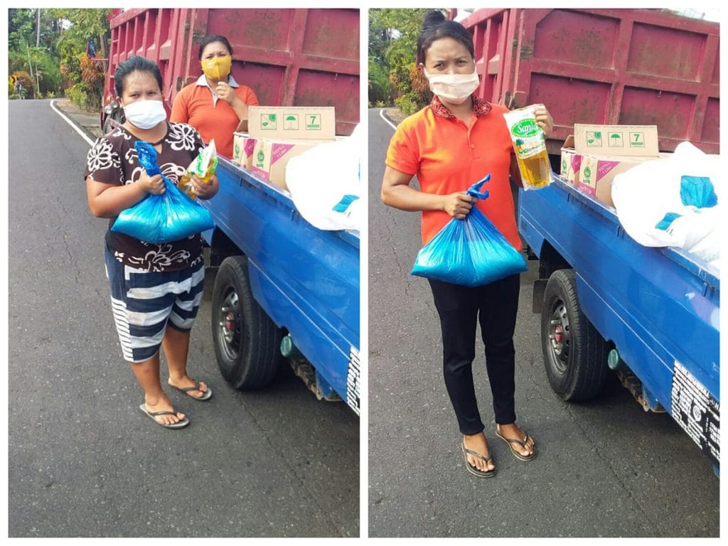 Peduli Warga Likbar, Bupati VAP Salurkan Bantuan
