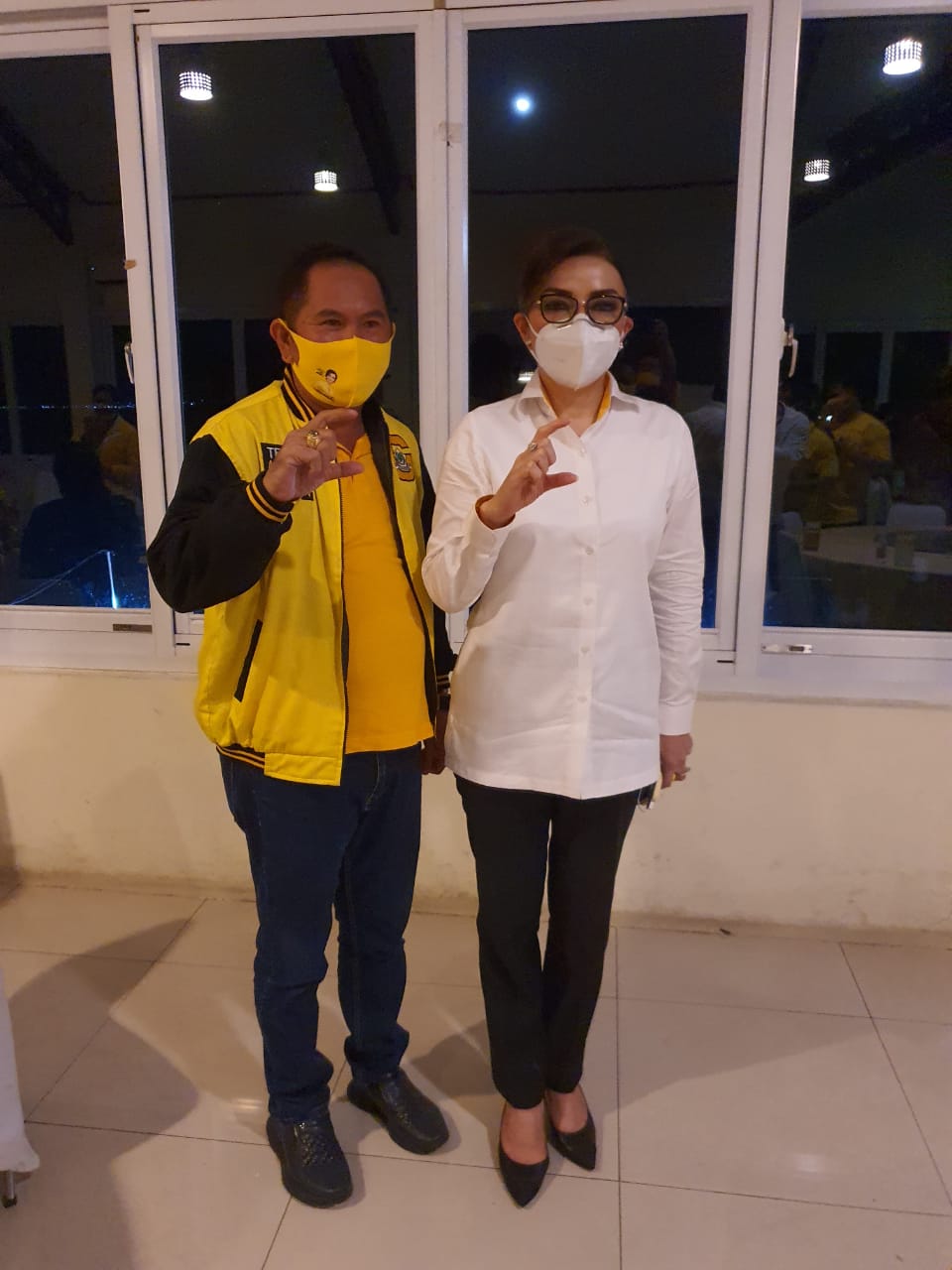 Adri Kamasi Kans Ketua Golkar Minahasa