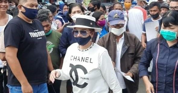 Dapat Bantuan, Warga dan Pedagang Optimis VAP Menang