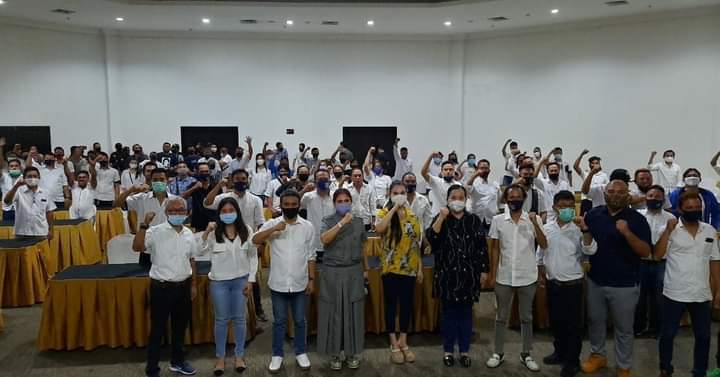 Tim Pemenangan dan Tim Kampanye SGR-NAP Dilantik, VAP: Minahasa Utara Semakin Diberkati