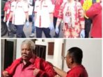 SAS Ketua Pemenangan Calon PDIP di Tomohon, Imba Kenakan Kemeja Merah