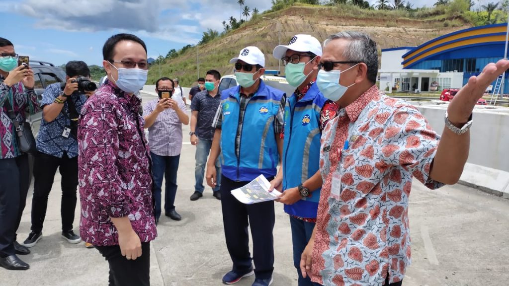 Tinjau Tol Manado-Bitung, Begini Kata Wamendag Jerry Sambuaga