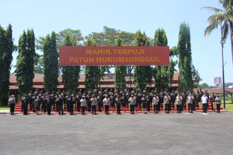 56 Perwira PAG Dilantik. Begini Pesan Kapolda Sulut