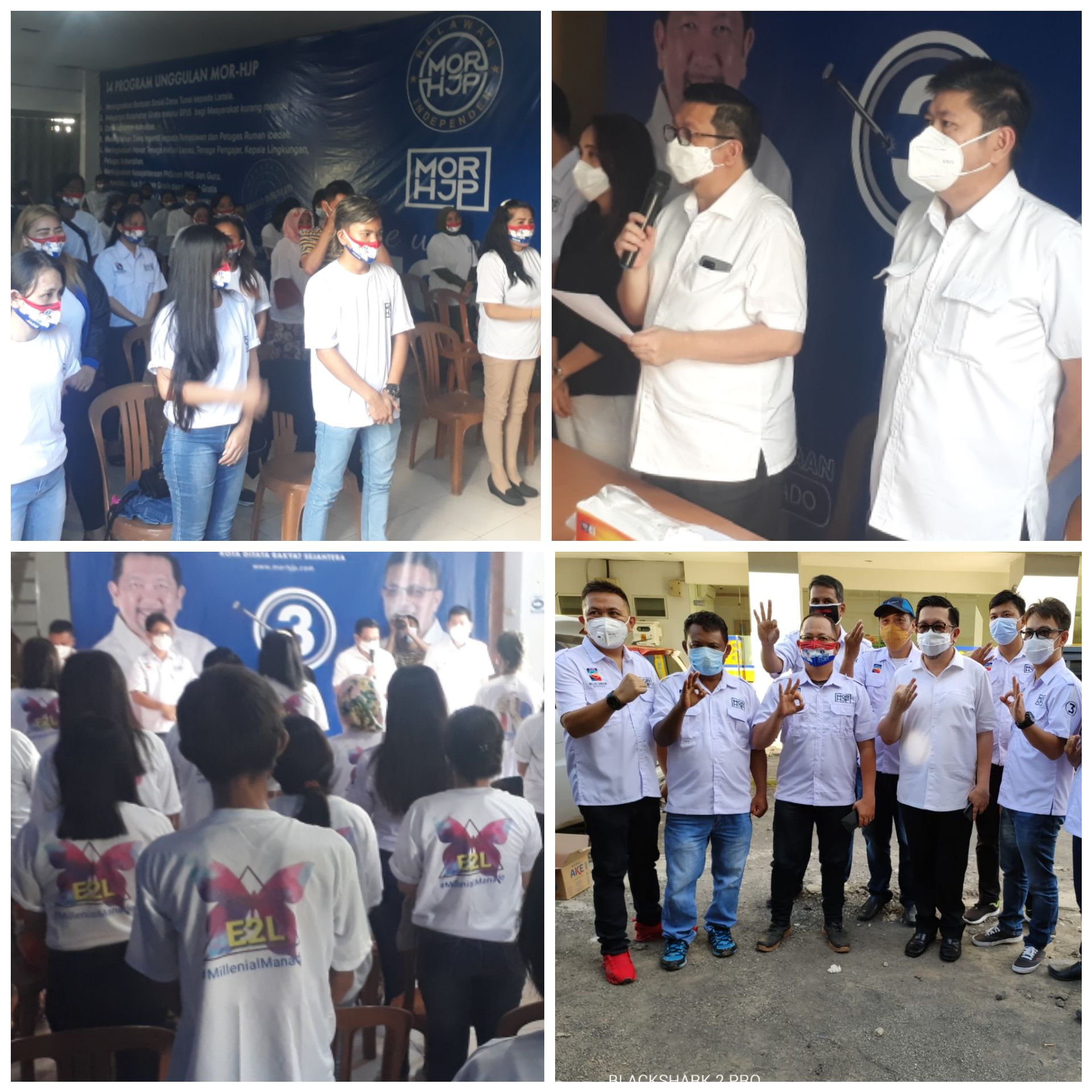 3 Tim Milenial Dilantik Mor Bastiaan, Saraun: Target 10 Ribu Suara untuk MOR-HJP