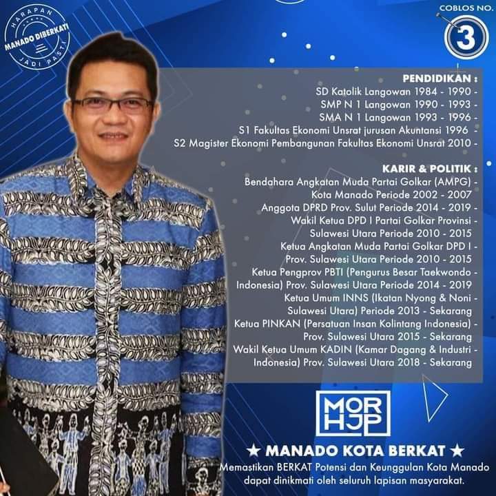 Siang Ini Debat Cawawali Manado, HJP Dinilai Lebih Siap dan Diprediksi Bakal Unggul