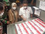 Kajati Pantau Langsung Proses Pencetakan Surat Suara di Jatim