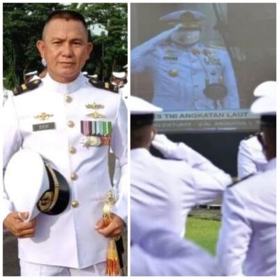 Devi Mawikere Dilantik Jadi Perwira TNI AL, Dapat Ucapan Selamat dari KASAL Margono