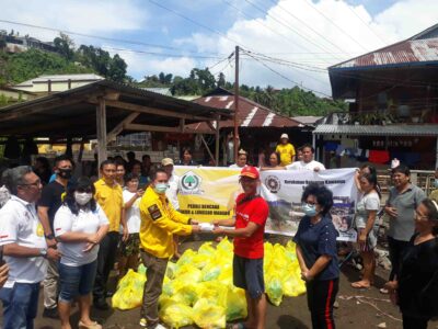 Warga Manado Mengaku Belum Dapat Bantuan, Respon Cepat Ketua Golkar Minahasa Diapresiasi