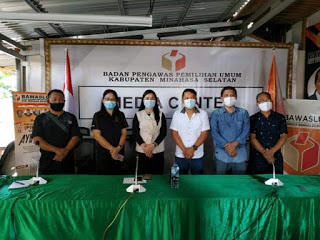 Bawaslu Minsel Gelar Rapat Evaluasi Terkait Laporan Akhir Kegiatan Pilkada