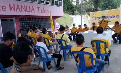 Muscam Partai Golkar Minahasa Digelar, Roy Lasut Kembali Terpilih Jadi Ketua Kecamatan Kombi