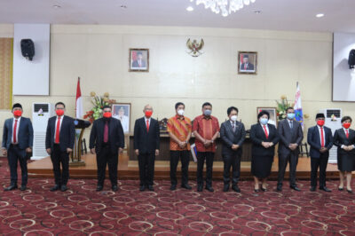 Dilantik Gubernur Olly Dondokambey, Ini Nama 7 Komisioner KPID Sulut